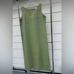 280.WHITE STAG Women’s Vintage 80s/90s Olive Green Cottagecore Maxi Dress